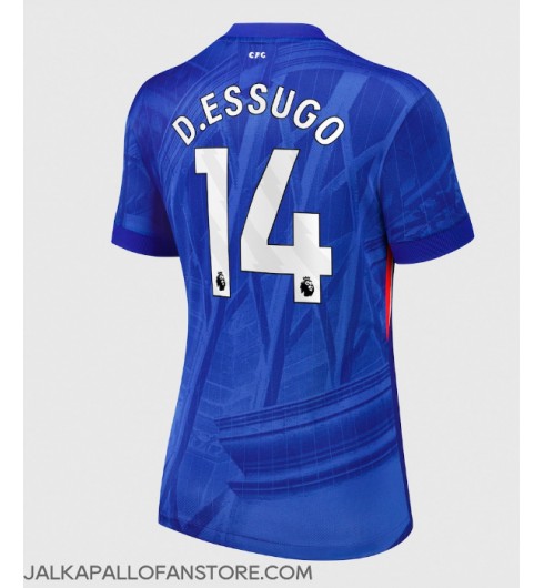 Chelsea Dario Essugo #14 Kotipaita Naisten 2025-26 Lyhythihainen Chelsea Dario Essugo #14 Kotipaita Naisten 2025-26 Lyhythihainen